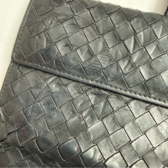 Bottega Veneta Intrecciato Botanical Embossed Leather Rare Continental Wallet - Picture 5 of 10